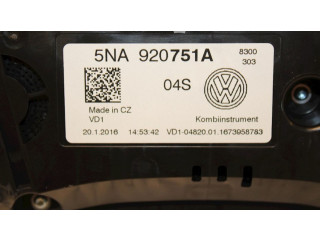 Přístrojová deska Volkswagen Tiguan 2016 5NA920751A, 5NA920751A