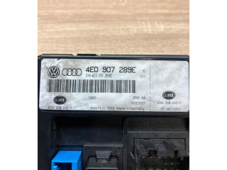 Блок комфорта 4E0907289E, 4E0910289E   Audi A8 S8 D3 4E   