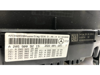 Přístrojová deska Mercedes-Benz C W205 2014 A2C94045900, A2059009215
