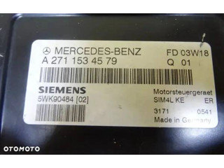 Řídící jednotka A2711534579, 5WK90484 Mercedes-Benz C W203 2001