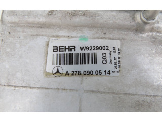 Интеркулер  A2780900514   Mercedes-Benz CLS C218 X218 
