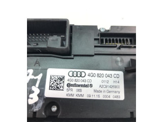 Steuergerät Klimaanlage 4G0820043CD, NP1713   Audi A6 S6 C7 4G
