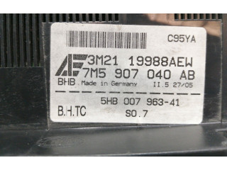 Модуль блока управления кондиционером 3M2119988AEW Ford Galaxy