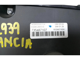 Блок управления климат-контролем 735487107 Lancia Delta III