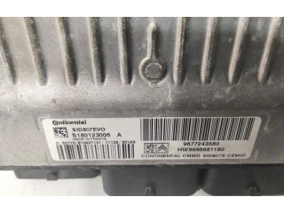 Блок управления двигателем ECU 9677243580   Peugeot 508 RXH 2011