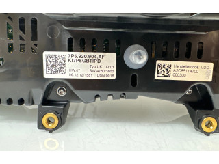 Přístrojová deska Porsche Cayenne (92A) 2013 7P5920904AF, A2C85114700