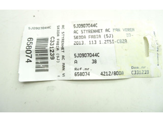 Блок управления климат-контролем 5J0907044C, 5J0907044C Skoda Fabia Mk2 (5J)