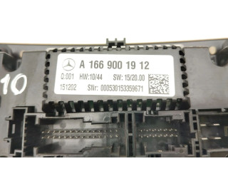 Блок управления климат-контролем A1669001912, P810   Mercedes-Benz GL X166