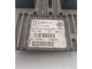 Блок управления двигателем ECU 51868979, 81U1886L   Fiat Punto Evo