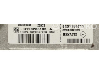 Комплект блоков управления 8201082039, 8201082039 Dacia Sandero