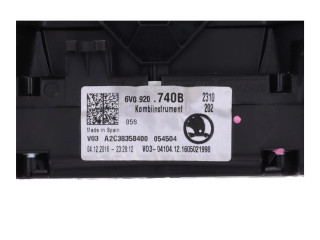 Панель приборов 6V0920740B   Skoda Fabia Mk3 (NJ)       