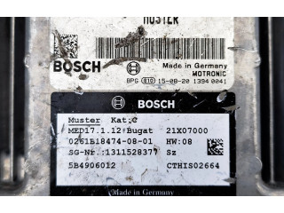 Řídící jednotka 5B4906012, 0261B184748   Bugatti Veyron EB 2012