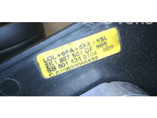 Zpětné zrcátko  Volkswagen Caddy 2007  2K1857501DF, 7E18575279B9  