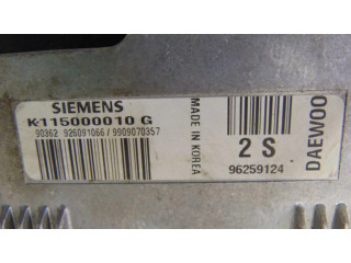Řídící jednotka 96259124, K115000010G Daewoo Matiz 1999