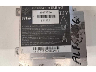 Блок подушек безопасности 60671766 Alfa Romeo 166