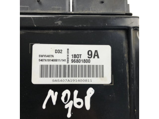 Блок управления двигателем Блок управления 96801800   Chevrolet Matiz