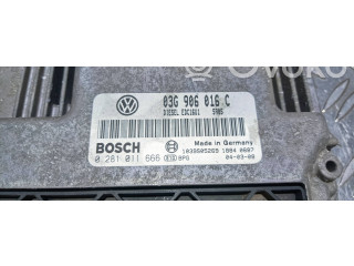 Řídící jednotka 03G906016C, 1039S05269 Volkswagen Caddy 2004
