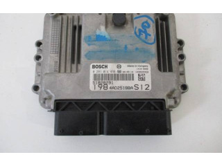 Блок управления двигателем Блок управления 51828291, 0281014456   Fiat Grande Punto
