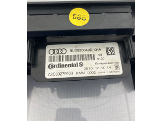 Блок управления климат-контролем 8U0820043D, 0510011014 Audi Q3 8U