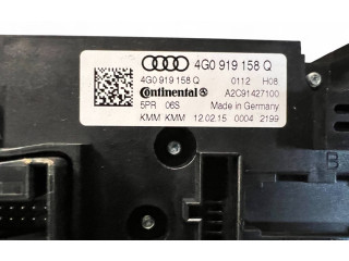 Блок управления климат-контролем 4G0919158Q, A2C91427100   Audi A6 S6 C7 4G