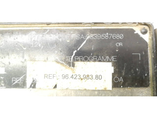 Řídící jednotka 9839587680, 9642398380   Citroen Berlingo 1997