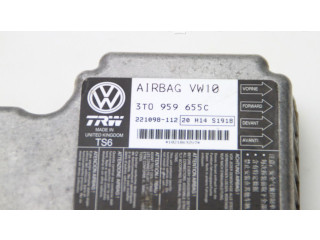 Блок подушек безопасности 3T0959655C Skoda Superb B6 (3T)