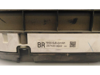 Панель приборов 2574208662, 78100SJDG111M1 Honda FR-V