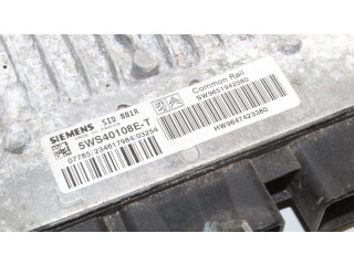 Блок управления двигателя 5WS40108ET Citroen C3 Aircross