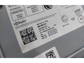 Радио/ проигрыватель CD/DVD / навигация 565035874 Skoda Kodiaq