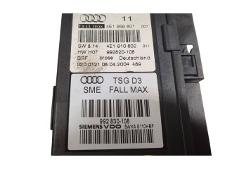 Přístrojová deska  Audi A8 S8 D3 4E 2004 4E1959801, 4E1910802  