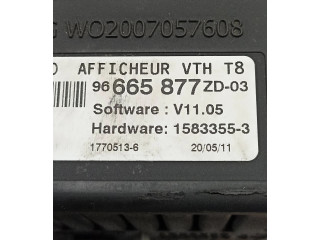 Дисплей    96665877ZD, 17705136   Peugeot 3008 I