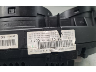 Přístrojová deska  Mercedes-Benz CLS C218 X218 2011 A2189007302, 177.000KM  