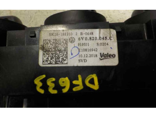 Модуль блока управления кондиционером 6V0820045C9B9, 6V0820045C Skoda Fabia Mk3 (NJ)