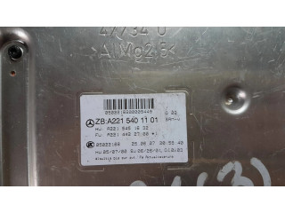 Блок комфорта A2215401101 Mercedes-Benz S W221