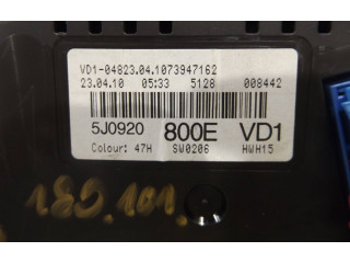 Панель приборов 5J0920800E Skoda Fabia Mk2 (5J)