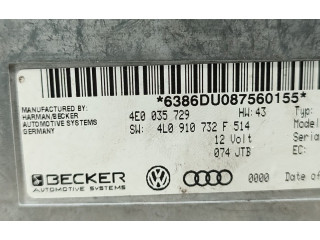 Řídící jednotka 4E0035729, 4L0910732F Audi Q7 4L 2008