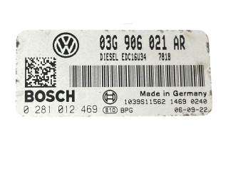 Řídící jednotka 03G906021AR, 1039S11562   Volkswagen Caddy 2007