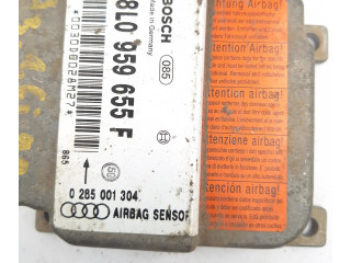 Блок подушек безопасности 8L0959655F, 0285001304 Audi A3 S3 8L