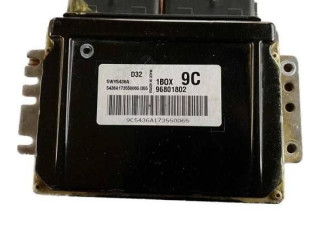 Блок управления двигателя 96801802, 5WY5436A Chevrolet Spark M100, M150