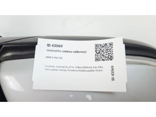 Zpětné zrcátko pravé BMW 2 F46 2016 7320442, 240240