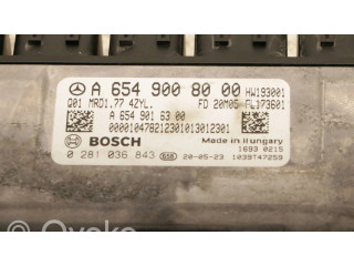 Řídící jednotka A6549008000, 0281036843   Mercedes-Benz C W205 2020