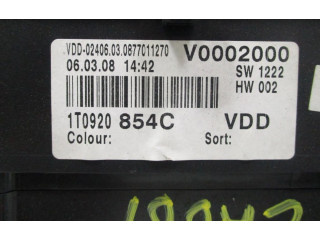 Панель приборов 1T0920854C   Volkswagen Caddy       
