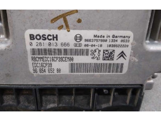 Блок управления двигателя 9665465280, 0281013666   Citroen C-Crosser