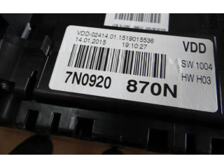 Přístrojová deska Volkswagen Sharan 2011 7N0920870N