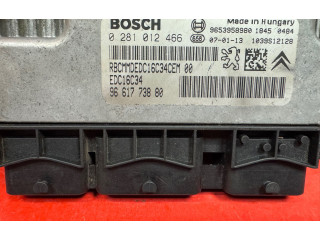 Řídící jednotka 0281012466, 9661773880 Citroen Xsara Picasso 2006