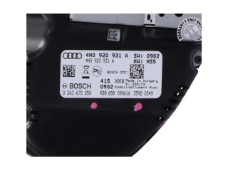 Přístrojová deska  Audi A8 S8 D4 4H 2017 4H0920931A  