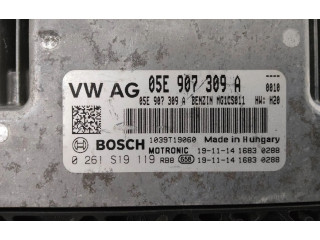 Блок управления двигателя 05E907309A, 0261S19119 Skoda Octavia Mk3 (5E)