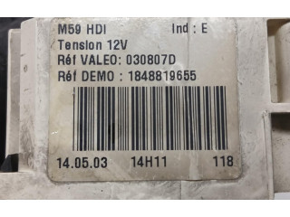 Блок управления климат-контролем 1848819655 Citroen Berlingo