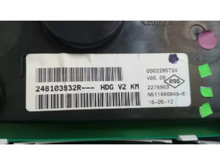 Панель приборов 248103932R Dacia Lodgy