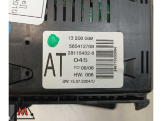 Дисплей 565412769, 28115432-6 Opel Astra H